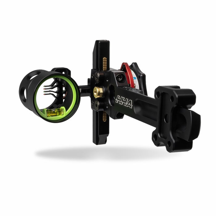 HHA Sports Nytrx X4 Jagdvisier 4-Pin, 4–5zoll Dovetail Mount