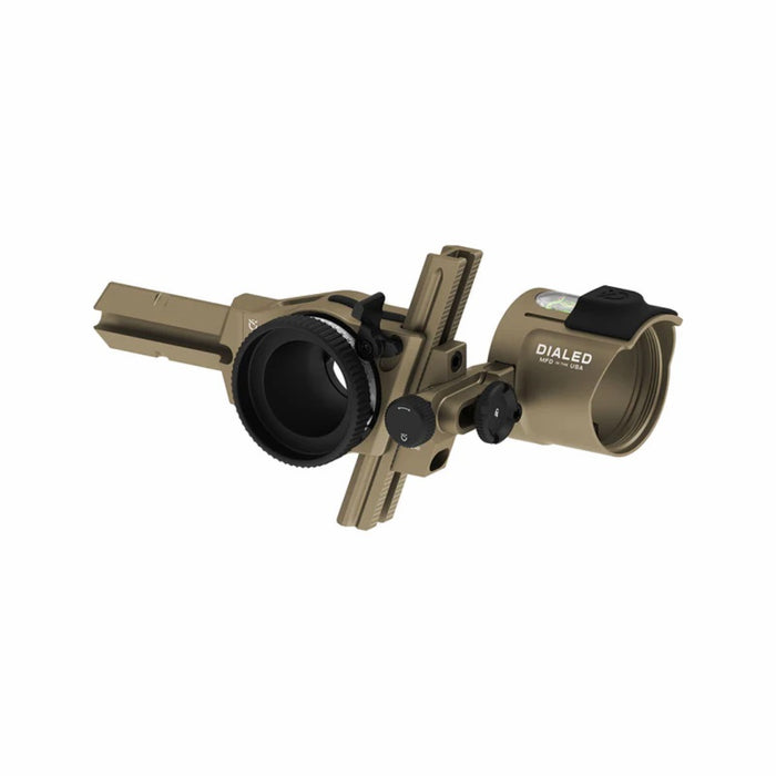 Dialed Archery Visier PRÜF Bridge-Lock Dovetail 3V - 3-Pin