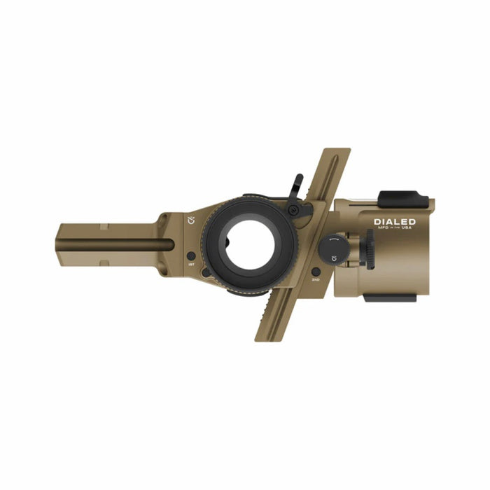 Dialed Archery Visier PRÜF Bridge-Lock Dovetail 3H - 3-Pin