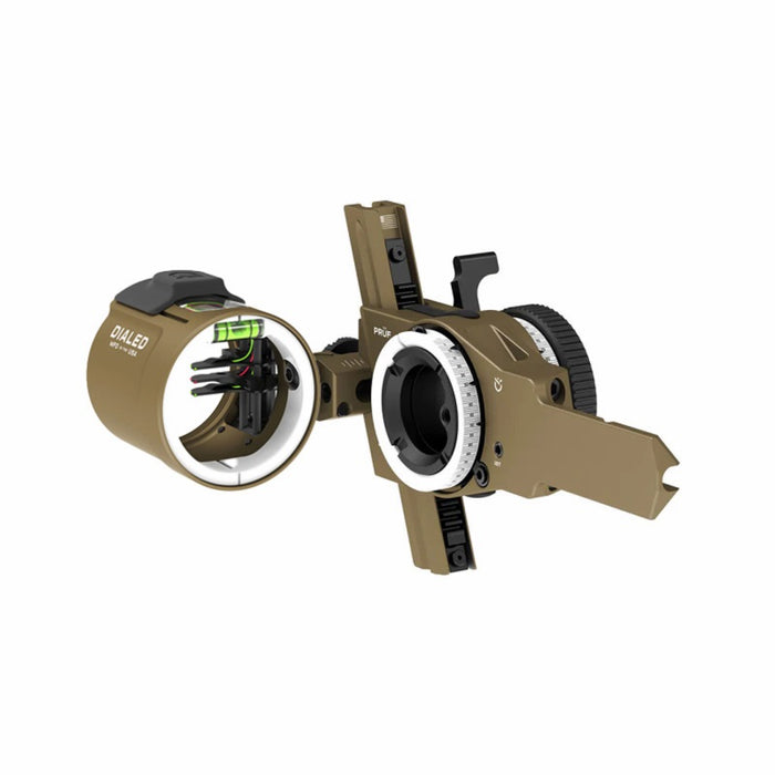 Dialed Archery Visier PRÜF Bridge-Lock Dovetail 3H - 3-Pin