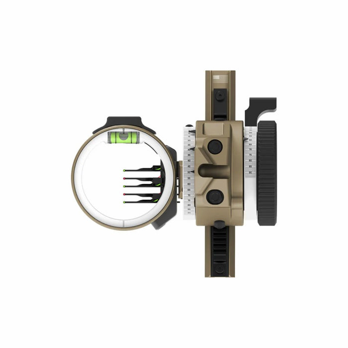 Dialed Archery Visier PRÜF Bridge-Lock Dovetail 5H - 5-Pin
