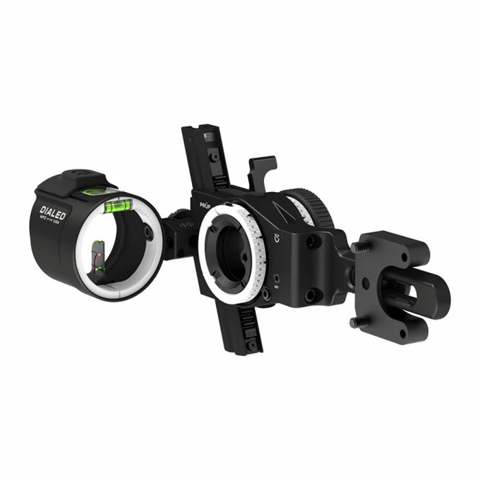 Dialed Archery Visier PRÜF Riser Mount Dovetail 3V - 3-Pin
