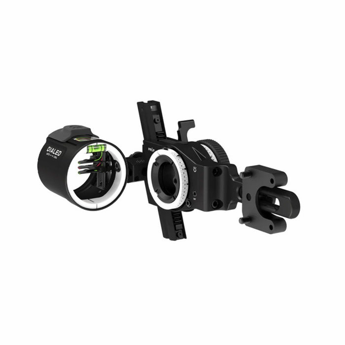 Dialed Archery Visier PRÜF Riser Mount Dovetail 3H - 3-Pin