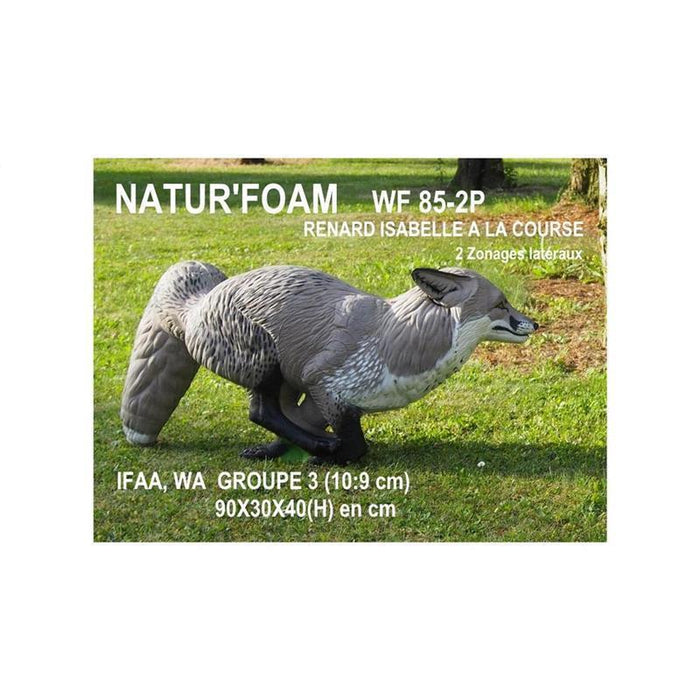 Natur Foam Grau Fuchs laufend