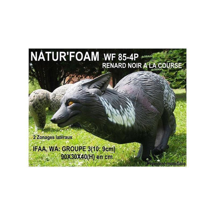 Natur Foam Schwarz Fuchs laufend