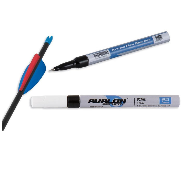 Avalon Pfeil-Markierstift 0,7mm Weiß