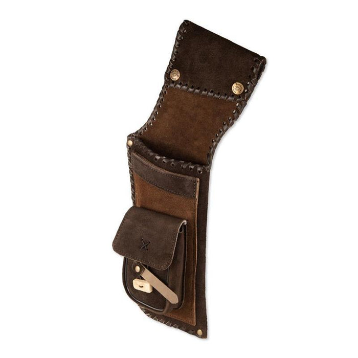 BuckTrail Seitenköcher Yarango Wildleder Braun 43cm