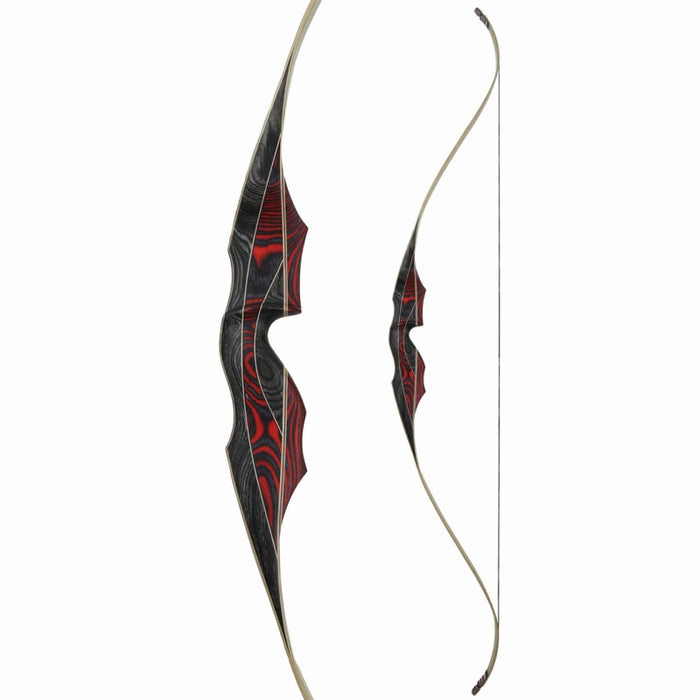 White Feather Recurvebogen Accipiter 64 zoll Rot