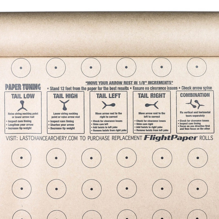 Last Chance Archery Flight Check Papiertuning System