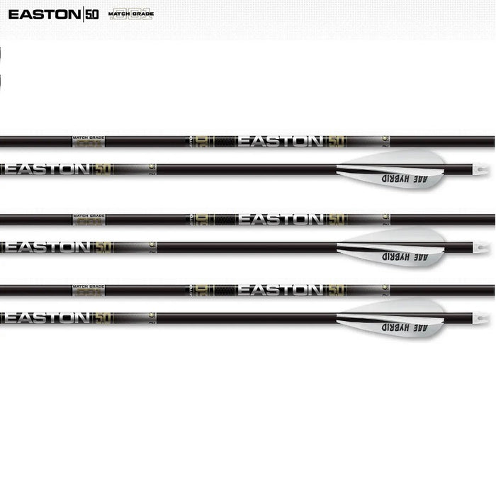 Easton Carbonpfeil 5.0 Match Grade 6-er Pck