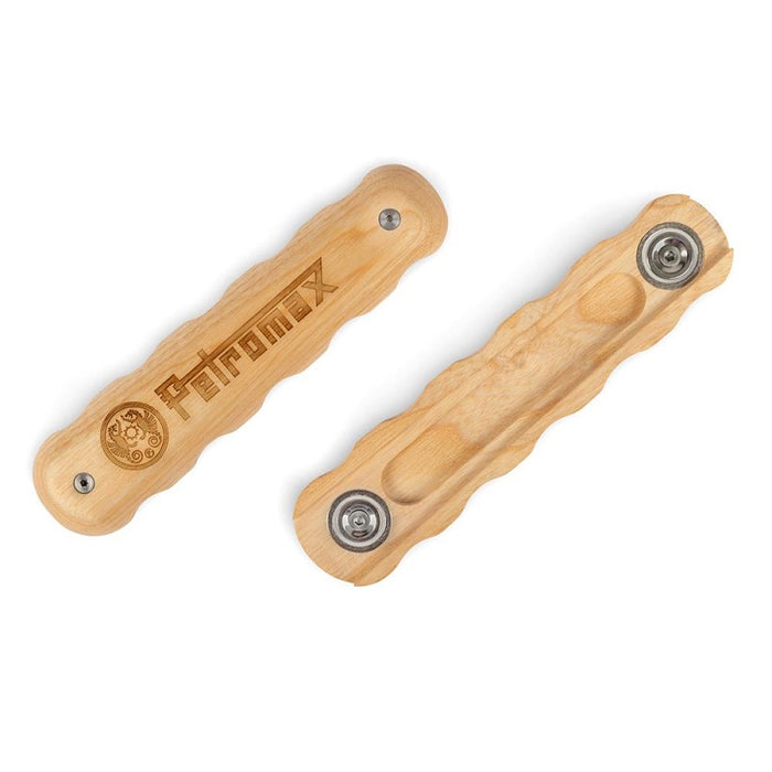 Petromax Holzgriff schmiedeeiserne Pfannen