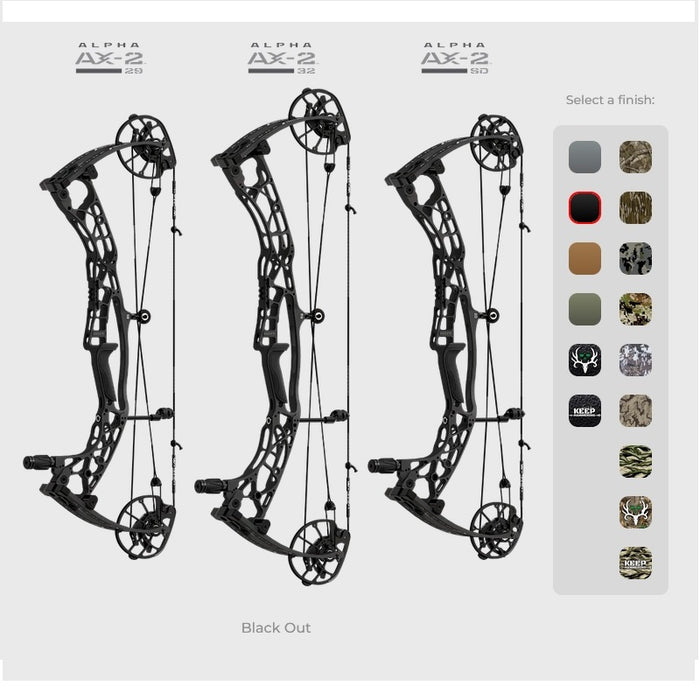 Hoyt Compoundbogen Alpha AX-2 29 / 65Ibs und 70Ibs