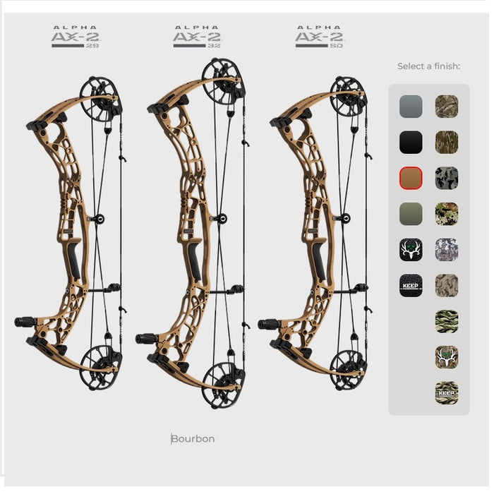 Hoyt Compoundbogen Alpha AX-2 29 / 65Ibs und 70Ibs