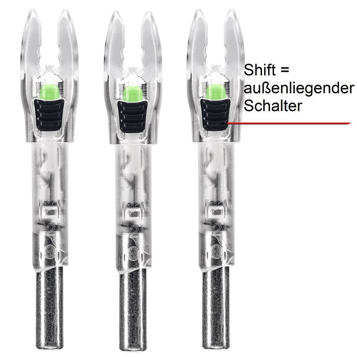 NockTurnal Leuchtnock Universal Shift 3er Pack