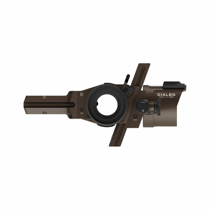 Dialed Archery Visier PRÜF Bridge-Lock Dovetail 3H - 3-Pin