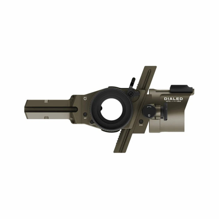 Dialed Archery Visier PRÜF Bridge-Lock Dovetail 5H - 5-Pin