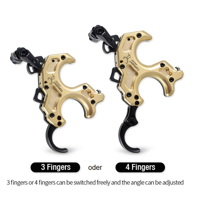 Topoint TP468 Thumb Release Black/Brass 3 oder 4 Finger