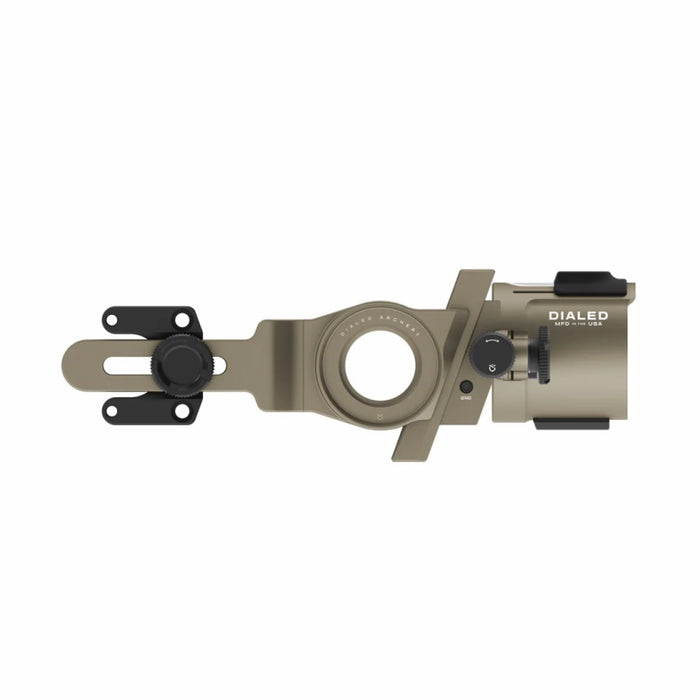 Dialed Archery Visier Strike Fixed Riser Mount Dovetail STUB XR - 2-Pin