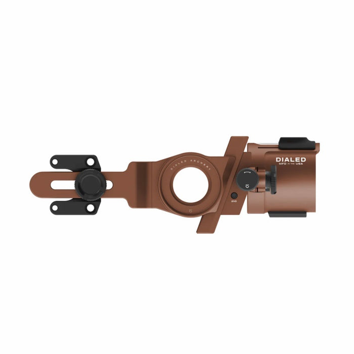 Dialed Archery Visier Strike Fixed Riser Mount Dovetail 3VA - 3-Pin