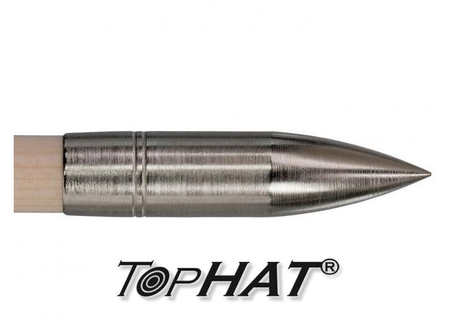 TopHat Stahl Ni Spitze Bullet mit Gewinde für Holzpfeile