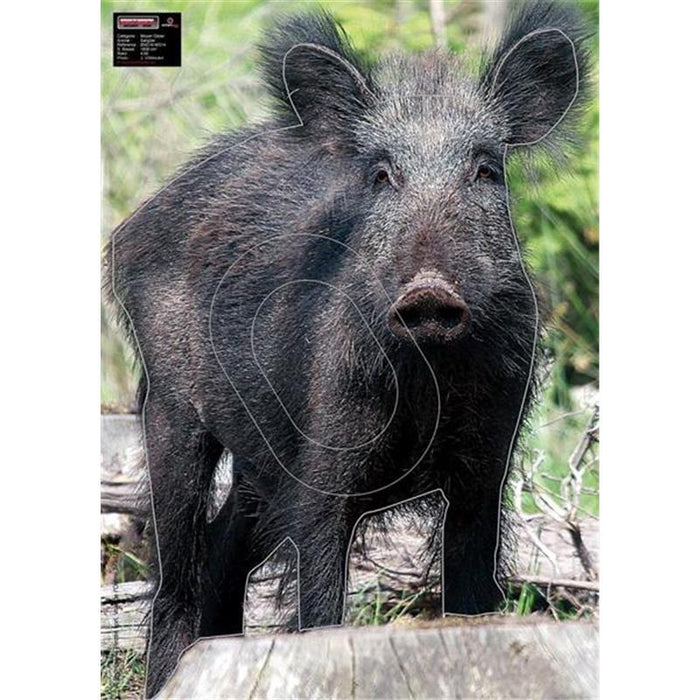 Tierscheibenauflage Maximal Wildschwein medium